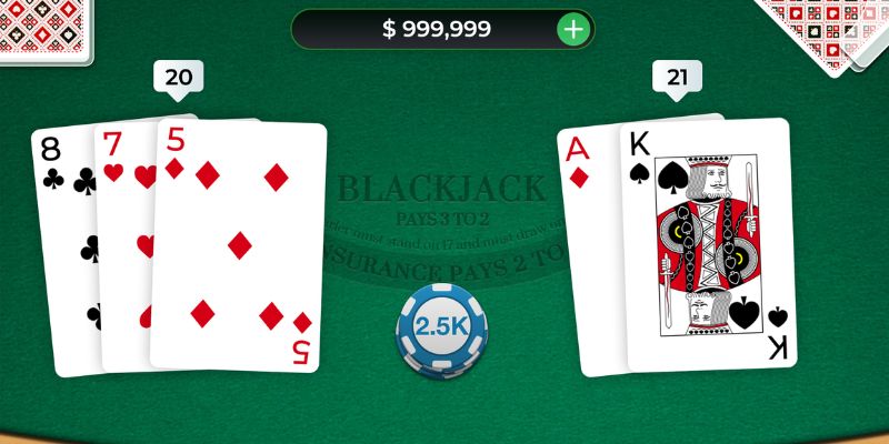 Cách chơi blackjack king88 thumb